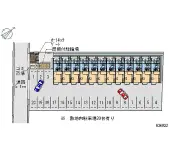 ★手数料０円★福山市西新涯町　月極駐車場（LP）